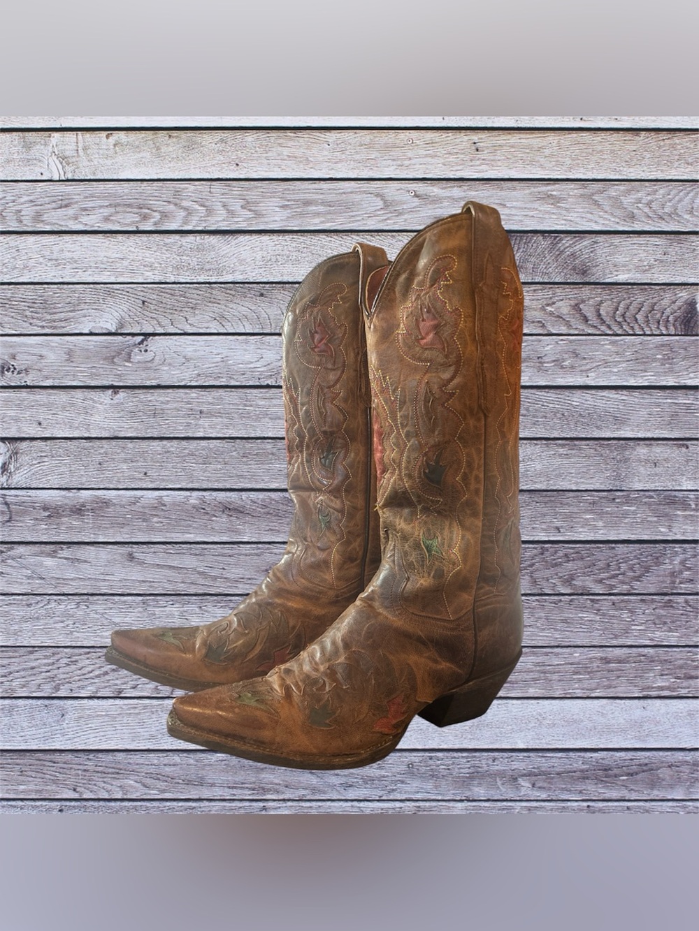 Dan Post Women's Western Boots Rosie Tan DP3411 Size 8